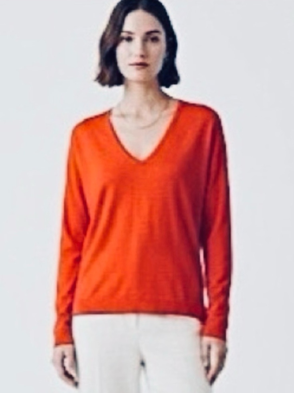 New Joe Fresh V-Neck All Season Lightweight Sweater Size Medium - Picture 4 of 8